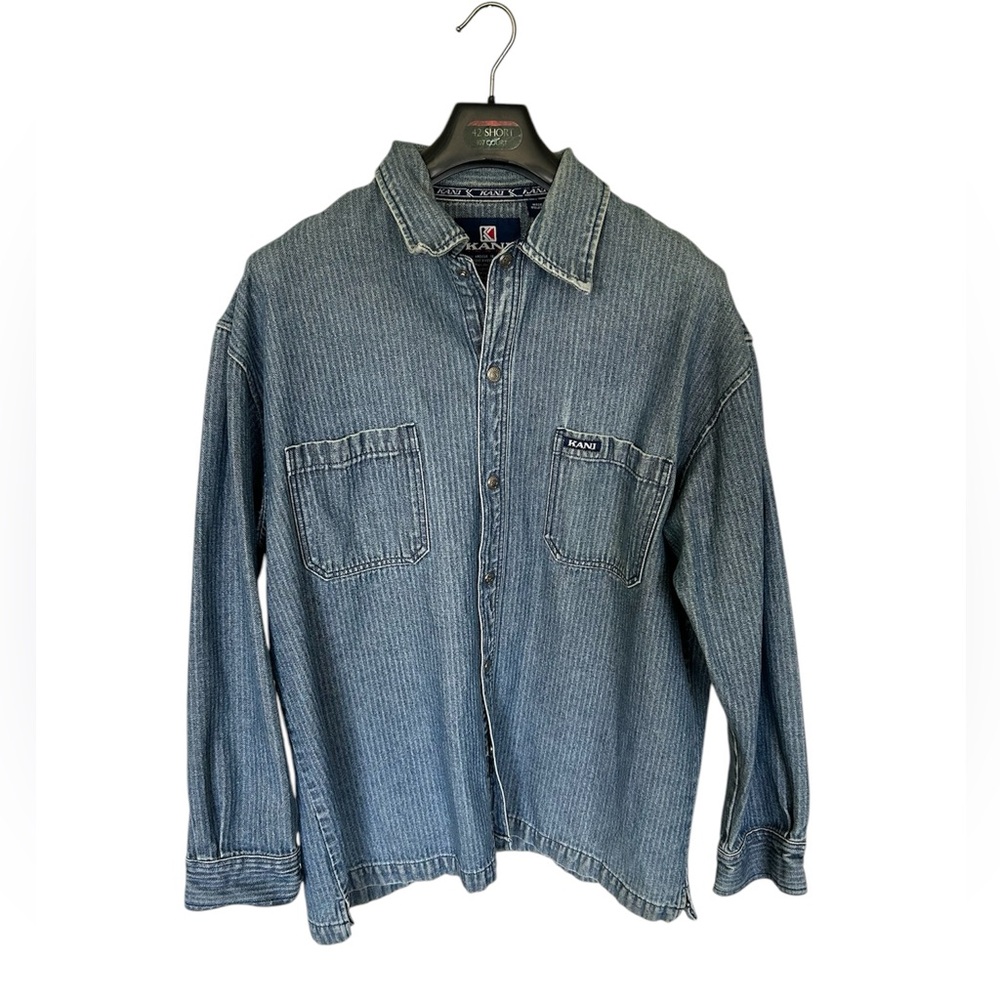 Vintage 90’s / Y2K Karl Kani Shirt Jacker Size XL